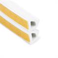 Joint caoutchouc adhésif blanc Profilé D LxH=9,5x9,5mm