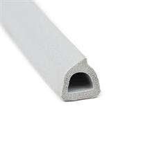Joint caoutchouc adhésif gris Profilé D LxH=9,5x9,5mm (L=50m)
