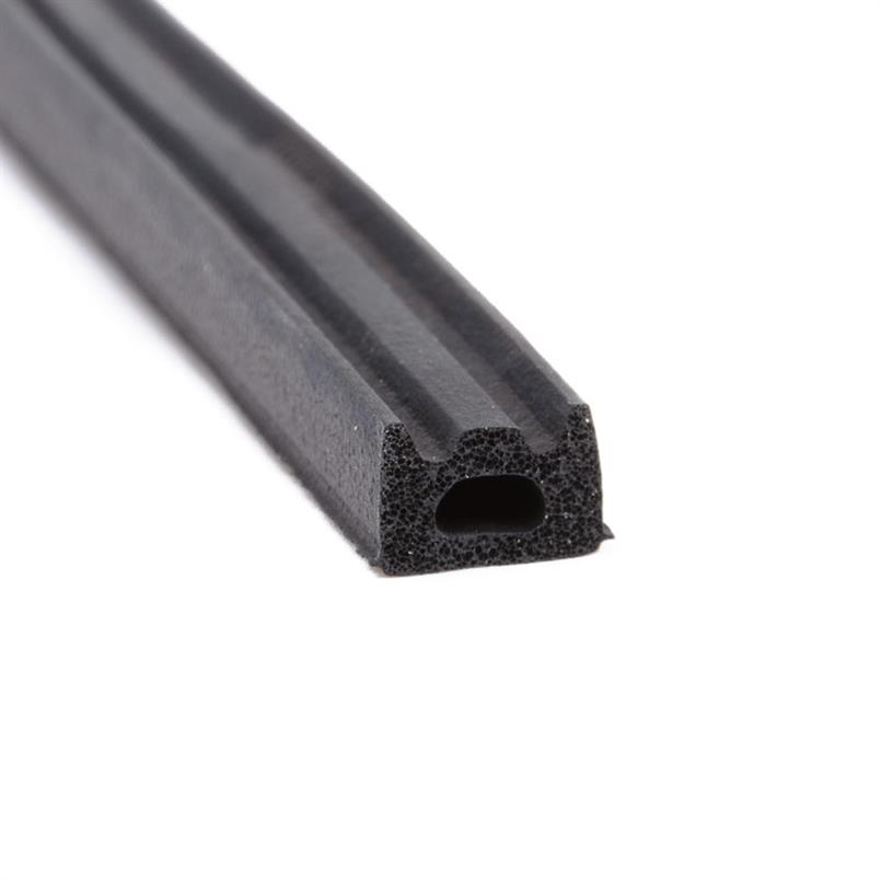 Joint adhésif en caoutchouc profilé P brun 9 mm x 6 m CONFORTEX