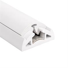Pare-chocs PVC blanc LxH=65x37mm (L=24m)