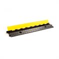 Passage de cable 2 canaux noir/jaune LxLxH 980x255x45mm