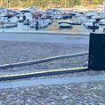 Passage de cable 2 canaux noir/jaune LxLxH 980x255x45mm
