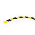 Passage de cable serpent jaune/noir LxLxH=985x80x15mm