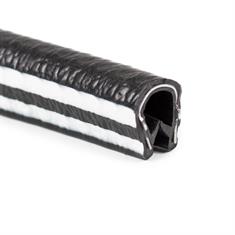 Pince PVC noir-blanc 1-2,5mm /LxL-8,5x14mm (L=50m)