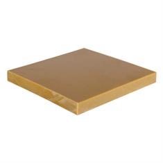 Plaque polyuréthane blond 20mm (200x100cm) 80 Shore A