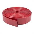 Platte waterslang hogedruk rood DN=38mm (L=10m)