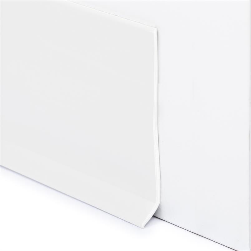 Plinthe PVC blanc 100x2,8mm (L=25m)