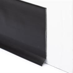 Plinthe PVC noir 100x2,8mm (L=25m)