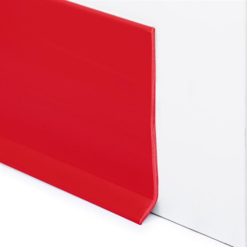 Plinthe PVC rouge 100x2,8mm (L=25m)