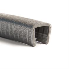 Profilé bord de tôle gris argent 8-10mm LxH= 17x15mm (L=50m)