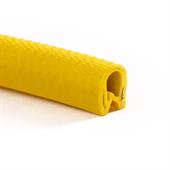 Profilé bord de tôle jaune 1-2,5mm /LxH=8,5x14mm (L=50m)