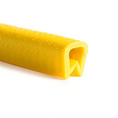 Profilé bord de tôle jaune 4-5mm LxH= 13x15mm (L=50m)