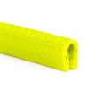 Profilé bord de tôle jaune fluo 1-2,5mm LxH=8,5x14mm (L=50m)
