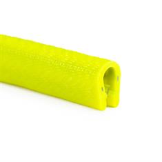 Profilé bord de tôle jaune fluo 1-2,5mm LxH=8,5x14mm (L=50m)
