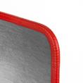 Profilé bord de tôle rouge 1-4mm /LxH=10x14,5mm (L=50m)
