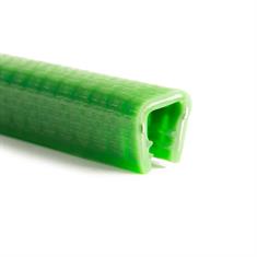 Profilé bord de tôle vert clair 6-8mm LxH= 13x15mm (L=50m)