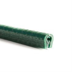 Profilé bord de tôle vert foncé 0,5-2,0mm LxH= 6,5x9,5mm