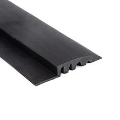 Profilé de finition PVC dur noir LxH=77x14mm