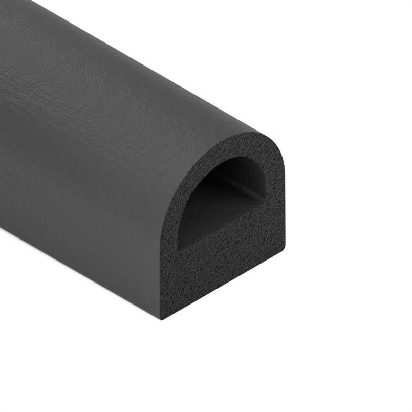 Profilé en D mousse avec adhesif LxH=20x20mm (L=25m)