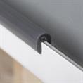 Profile en U PVC gris 2,5mm / LxH=6x8mm (L=50m)