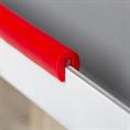 Profile en U PVC rouge 2,5mm / LxH=6x8mm (L=50m)