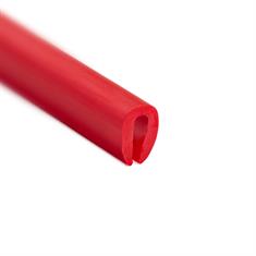 Profile en U PVC rouge 2,5mm / LxH=6x8mm (L=50m)