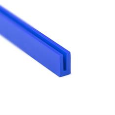 Profilé en U silicone bleu LxH=6x10mm (L=175m)