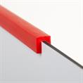 Profilé en U silicone rouge LxH=9x10mm (L=125m)