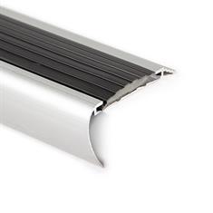 Profilé nez de marche aluminium noir LxLxH=1500x65x35mm