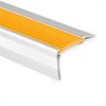 Profilé nez de marche aluminium orange LxLxH=1500x55x31mm