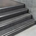 Profilé nez de marche aluminium orange LxLxH=1500x55x31mm
