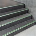 Profilé nez de marche aluminium vert LxLxH=1500x40x18mm