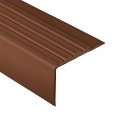 Profilé nez de marche brun LxLxH=1500x70x42mm E= 4mm