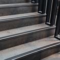 Profilé nez de marche gris/noir LxLxH=1500x60x22mm