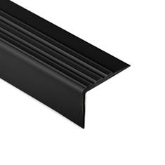 Profilé nez de marche noir LxLxH=1500x51x27mm