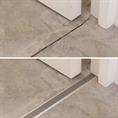 Profilé nez de marche pvc gris LxLxH=1500x42x3,8mm