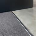 Profilé nez de marche pvc noir LxLxH=1500x42x3,8mm