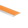 Profilé nez de marche pvc orange LxLxH=1500x42x3,8mm