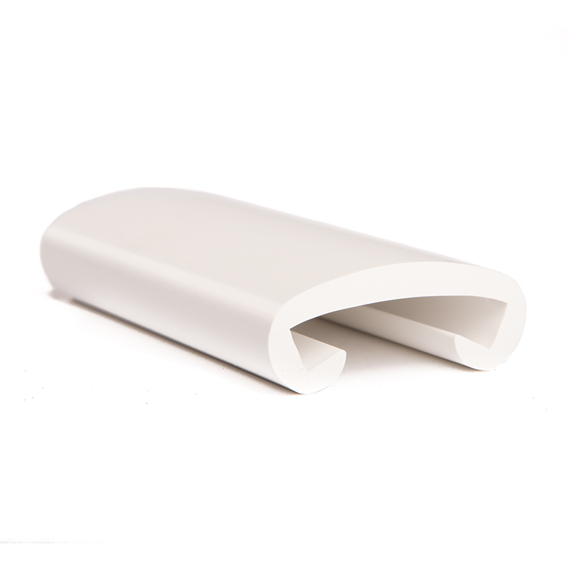 Profilé rampe d'escalier blanc LxH=40x8mm (L=10m)