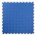 PVC kliktegel diamant blauw 500x500x4mm (10 tegels)