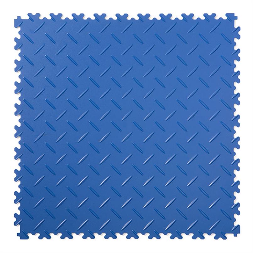 PVC kliktegel diamant blauw 500x500x4mm (10 tegels)