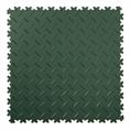 PVC kliktegel diamant groen 500x500x4mm (10 tegels)