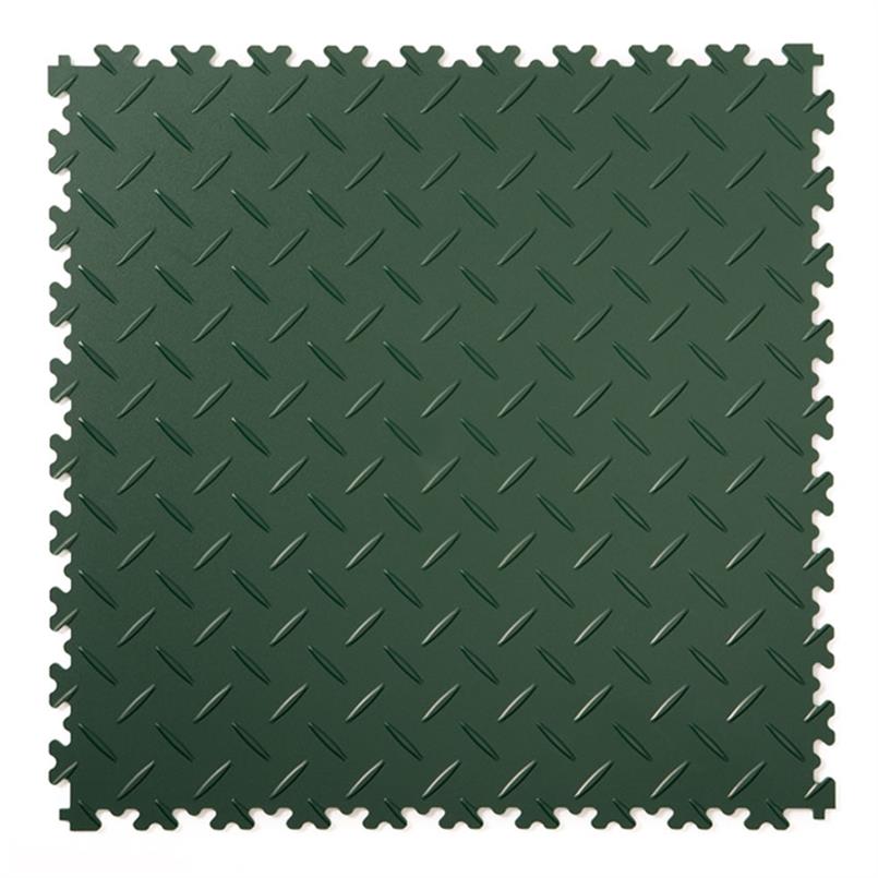 PVC kliktegel diamant groen 500x500x4mm (10 tegels)