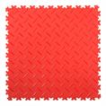 PVC kliktegel diamant rood 500x500x4mm (10 tegels)