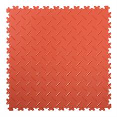 PVC kliktegel diamant terracotta 500x500x4mm (10 tegels)