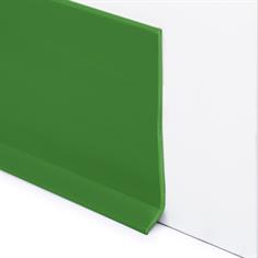 PVC plint groen 100x2,8mm (L=10m)