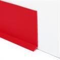 PVC plint rood 80x1,9mm (L=10m)