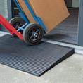 Rampe de seuil caoutchouc droite 6cm