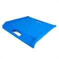 Rampe de seuil portable bleu LxL=70x70cm