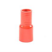 Réducteur silicone droit rouge D=38/25mm L=127mm